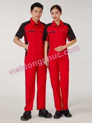 Bảo hộ lao động ngắn tay 56 Bảo hộ lao động ngắn tay 56